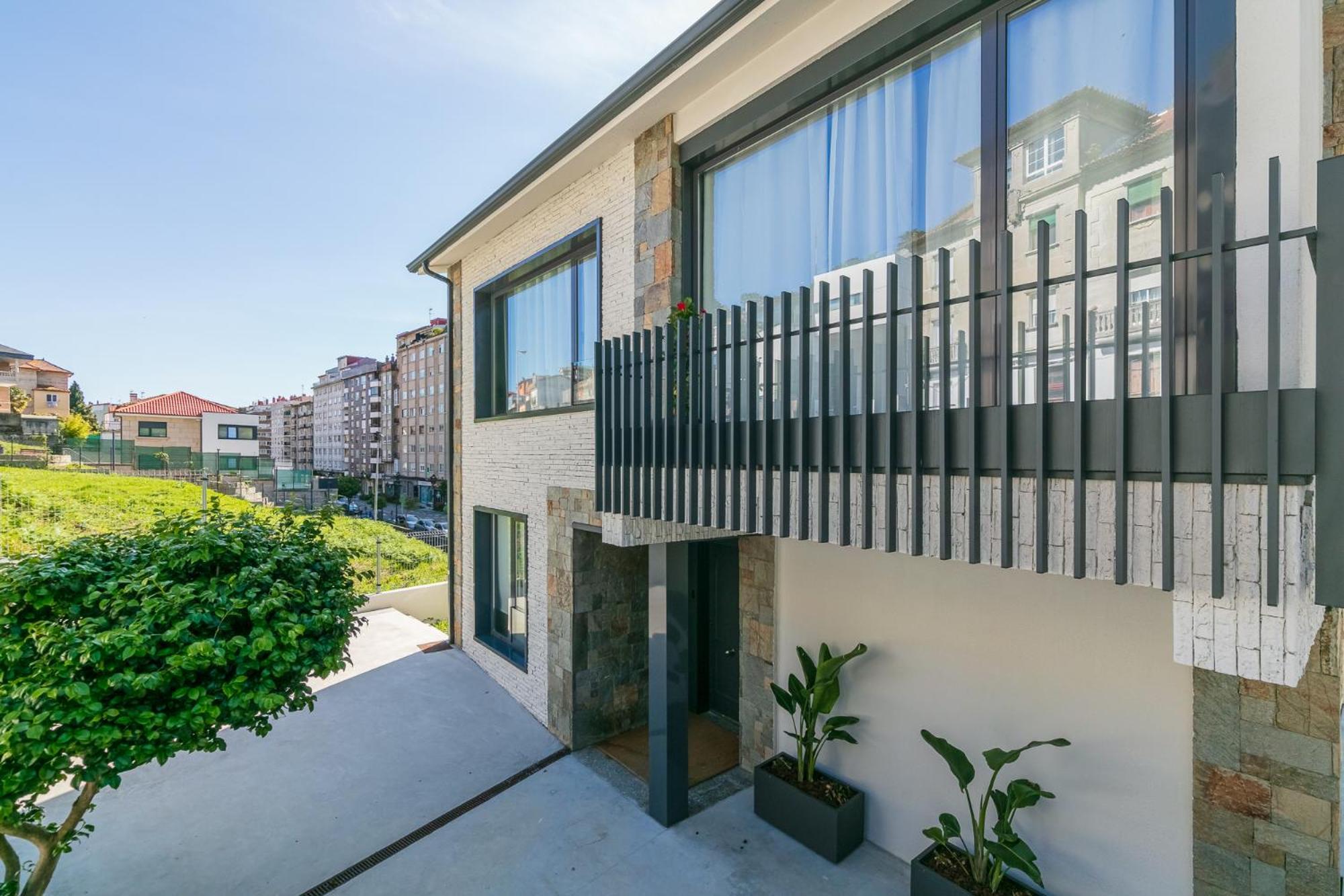 Elegante Y Luminoso En Vigo - Apto 6 By Cabana Rentals ภายนอก รูปภาพ