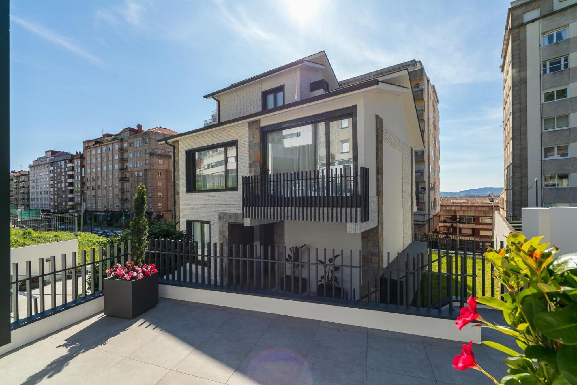 Elegante Y Luminoso En Vigo - Apto 6 By Cabana Rentals ภายนอก รูปภาพ
