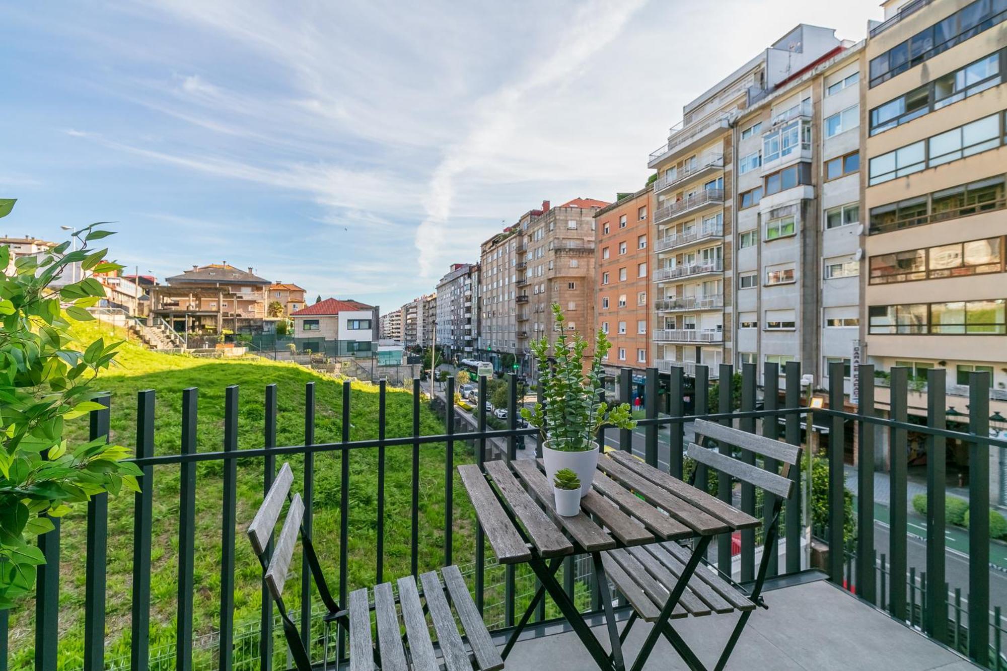 Elegante Y Luminoso En Vigo - Apto 6 By Cabana Rentals ภายนอก รูปภาพ