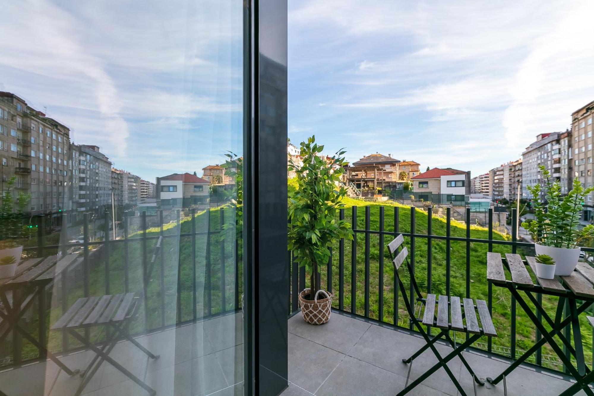 Elegante Y Luminoso En Vigo - Apto 6 By Cabana Rentals ภายนอก รูปภาพ